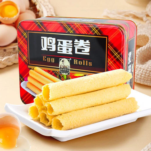 妈阁饼家鸡蛋卷礼盒448g 商品图0