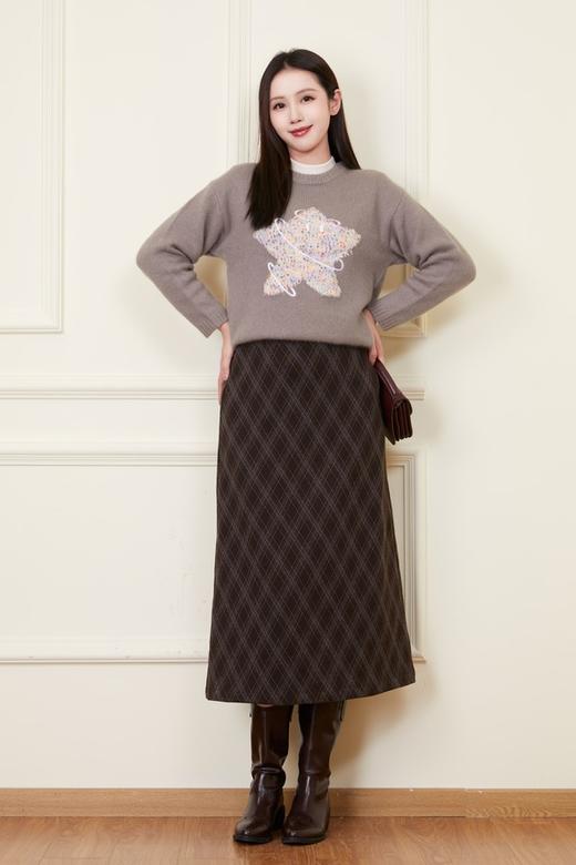 L.Fleuri 超好看气质五角星宽松毛衣 21982 商品图4