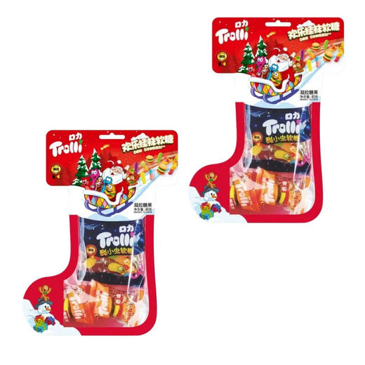 口力欢乐圣诞挂袜80g 商品图1