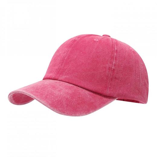 纯棉水洗帽成人可调节金属调扣六片帽棒球帽鸭舌帽2020-1 商品图4