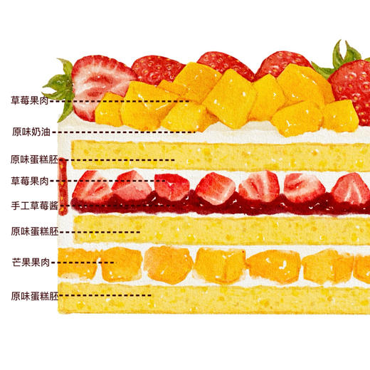 NEW /草莓很芒（储值会员专属8.5折） 商品图1