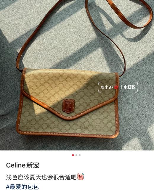 CL 经典vintage老花信封包休闲斜挎包 特惠 Z-15745 商品图7