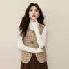 【12/10新品6折】熙世界小香风千金穿搭毛呢马甲女2025秋冬羊毛编织粗花呢坎肩背心 商品缩略图4