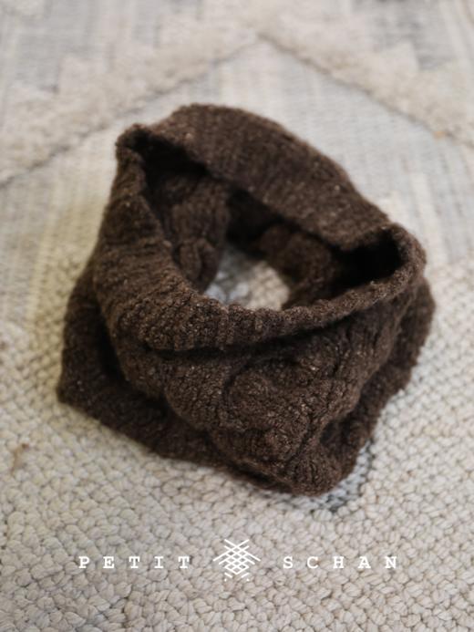PETIT SCHAN小闪 ACC#049 A Twisted Sense of Joy  开心麻花  牦牛绒手纺纱手编绞花围脖 商品图0
