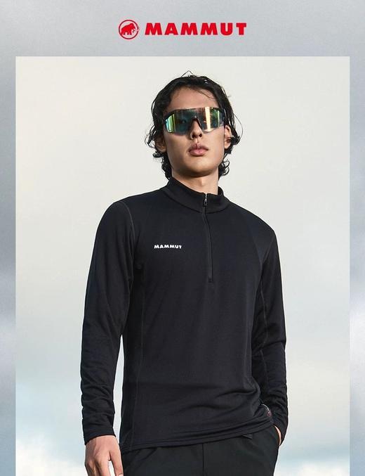 大象🐘Aenergy男士户外吸湿速干排汗半拉链舒适骑行长袖T恤 商品图5