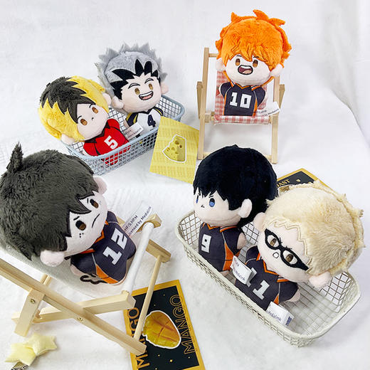 排球少年努努体挂件正版授权动漫周边可爱钥匙扣 商品图3