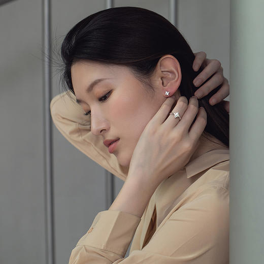 ［东方爱意］18K金钻石戒指#闪亮 商品图8