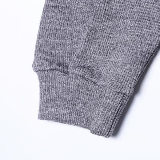 35621SDSA男士秋冬新款痞帅男装简约半纽扣圆领针织卫衣百搭时尚肌理感 商品图4