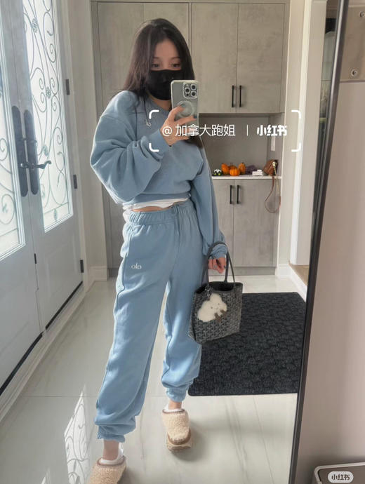 alo加绒加厚卫衣卫裤套装 商品图2