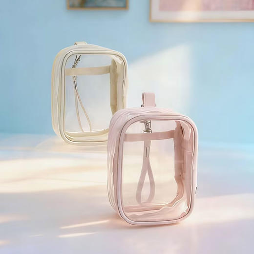 清爽收纳一目了然小号透明娃包-纪念日百货门店同款167344454 商品图0