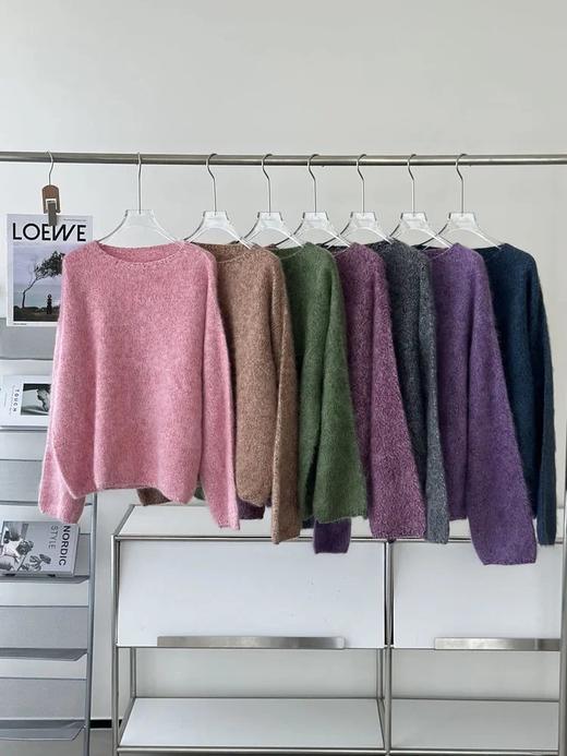 【花纱拉毛专场合集21款可选】DLC早买早划算❗️秋冬战袍高端局开衫/圆领/V领3️⃣款可选，一体成衣，吊打市场通货！采用高难度拉毛工艺，日产量极低！ 商品图6