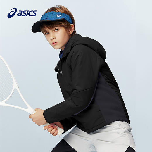 ASICS/亚瑟士童装25年冬季儿童百搭运动棉服时尚百搭舒适保暖外套 商品图3