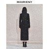MAXRIENY【商场同款-节庆穿搭】黑金小香羊毛外套女气质高级感(货号:MC85JA759) 商品缩略图3