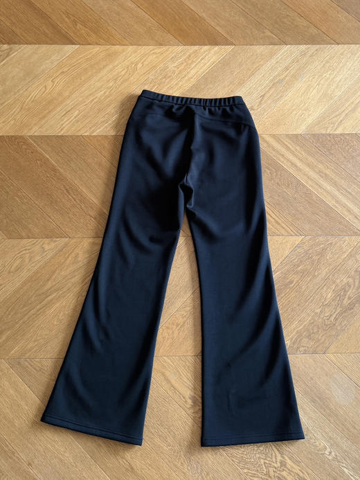 25冬--巨显瘦显腿长弹力罗马加绒喇叭小黑裤【包邮+三天无理由退换】 商品图13