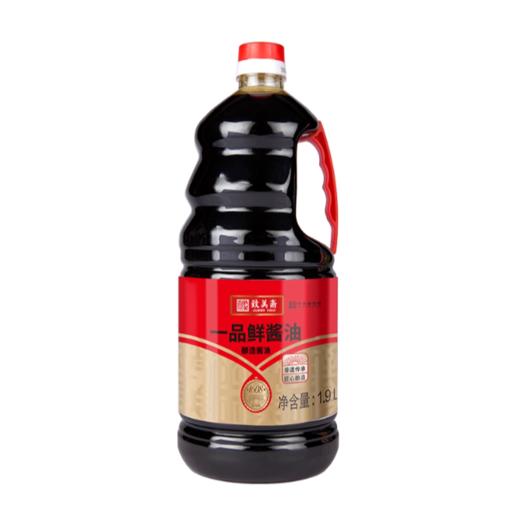 致美斋一品鲜 酿造酱油1.9L(大瓶) 商品图0