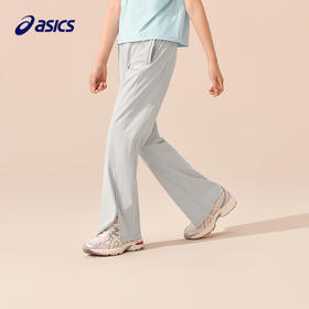 ASICS/亚瑟士童装25年夏季新款女童运动轻潮吸湿速干喇叭针织长裤