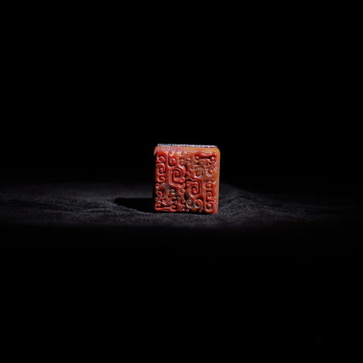 邓圣卿丨当湖十局，千两之棋 3x3x3.4CM 手工篆刻印章作品 商品图4