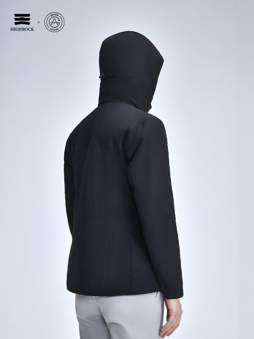 天石鹅铠甲Primaloft金标P棉棉服女士连帽户外运动夹克城市轻户外G434 商品图7