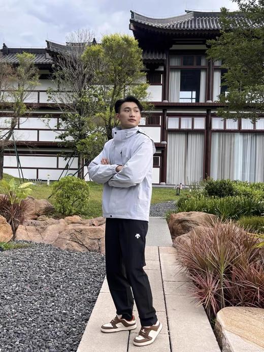 加厚 复合绒，DESCENTE迪桑特训练运动健身男士加绒防水透湿保暖梭织运动长裤。特训长裤 商品图4