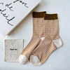基础-简约复古条纹中筒袜-纪念日百货门店同款168043565 商品缩略图2