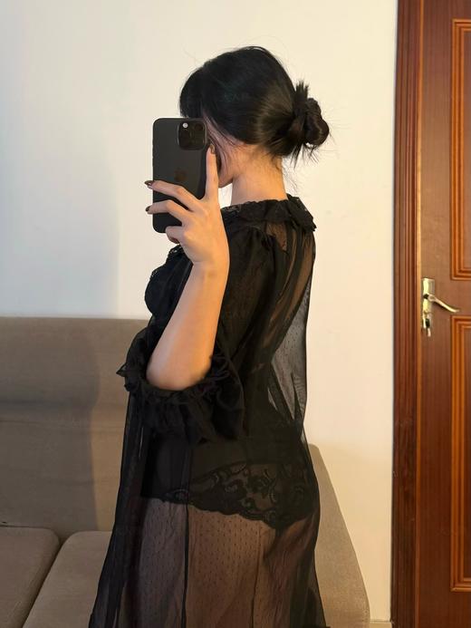 情趣内衣上新「夜身勾勒」🩱情趣连体衣裆部可解显腰细弹性针织面料（官方上新） 商品图7