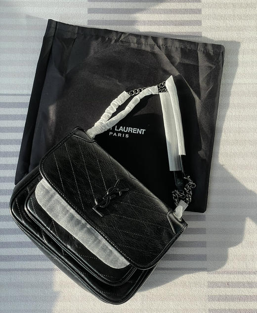 原价599中号油蜡皮链条包单肩包 商品图0