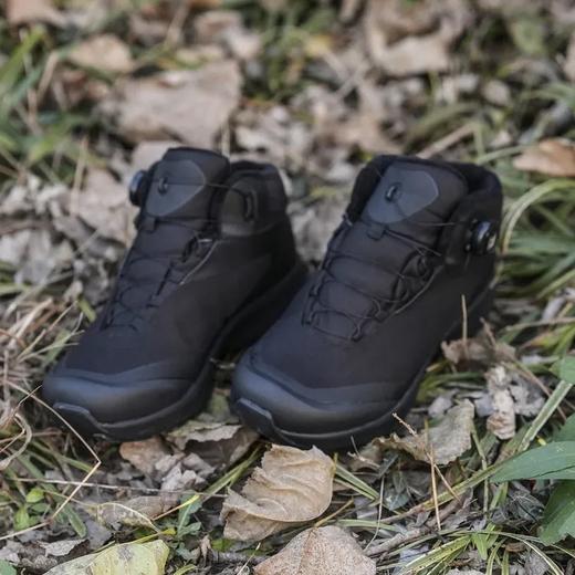 旋转纽扣款！~ 防水~透气多功能攀登/徒步加棉中帮男鞋 无标 商品图2