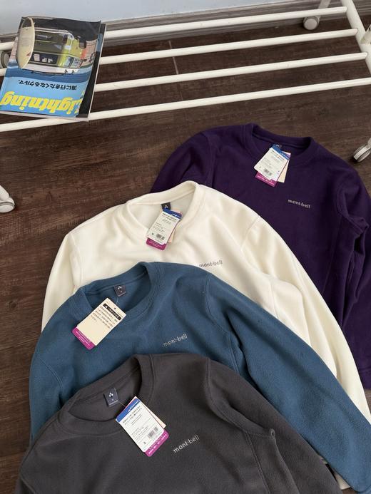 montbell CLIMAPLUS 100男士轻薄保暖套头抓绒衫 商品图4