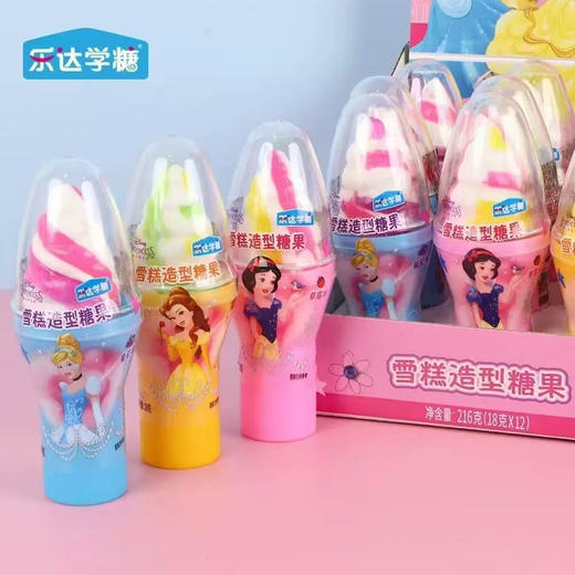 乐达迪士尼雪糕筒造型糖果18g 商品图1