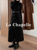 会员福利【复古时髦两件套】拉夏贝尔/La Chapelle半高领打底+复古吊带裙！高级感通勤时髦套装（含腰带） 商品缩略图6