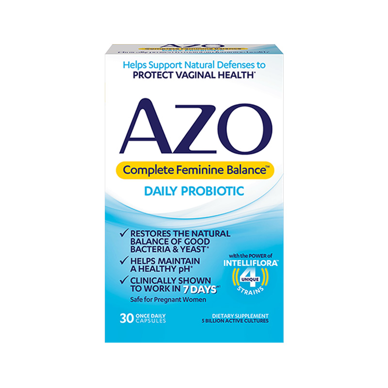 【含邮含税】AZO女性私护全面平衡益生菌30粒/盒