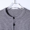 35621SDSA男士秋冬新款痞帅男装简约半纽扣圆领针织卫衣百搭时尚肌理感 商品缩略图2
