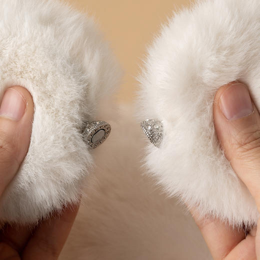 【林栖好物】（预售七天发货）毛领围脖原创复古百搭保暖围巾领巾装饰女小众设计 商品图4