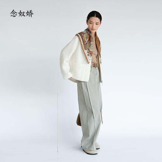 【商场同款】CNT5B59 “ 通勤弯刀裤 ” 兼具松弛与通勤的牛仔裤！弯刀裤型，宽松却不臃肿 商品图3
