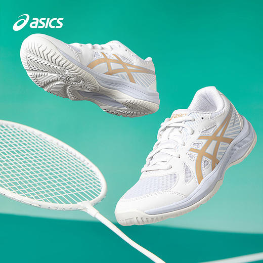 ASICS/亚瑟士童鞋2025男女儿童专业羽毛球运动鞋舒适耐磨UPCOURT 商品图0
