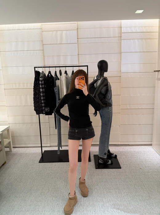 香奈儿 25秋冬新款 高领打底长袖(TM) 商品图4