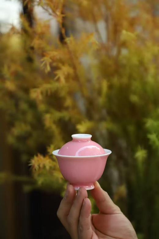 一器一色，一色一境，景德镇单色釉盖碗 商品图1