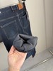 D121026秋冬款时尚休闲商务男士百搭加绒牛仔裤 商品缩略图10