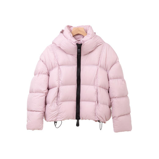 韩系大拉链连帽羽绒服 商品图1