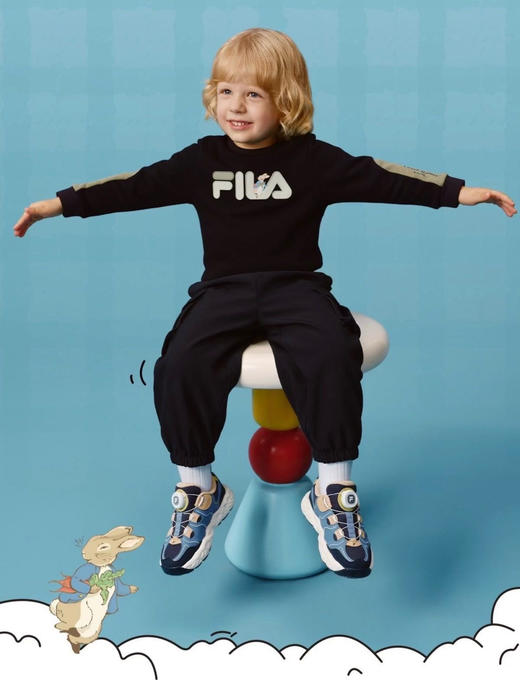 新款FL彼得兔联名加绒加厚保暖卫衣套装 商品图8