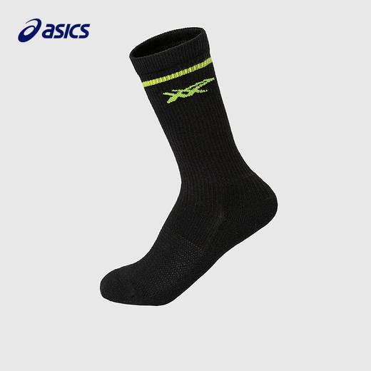 ASICS/亚瑟士儿童25年中性撞色基础棉袜时尚潮流运动百搭 商品图0