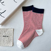 基础-简约复古条纹中筒袜-纪念日百货门店同款168043565 商品缩略图3