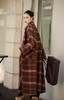 SZ6C11_盈盈色_大衣_冬季_圆领单排扣格纹双面呢_高级女装_BERNIEELEN 伯妮斯茵 商品缩略图2