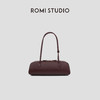 ROMI STUDIO 首饰袋 牛皮哑光感复古单肩法棍包RWCLP32794 商品缩略图1