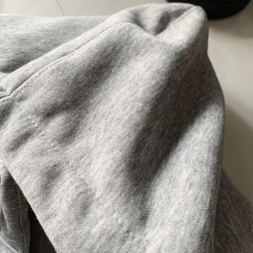 D121001男士全拉链银狐绒柔软舒适连帽卫衣外套 商品图11