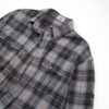 ROMI STUDIO“复古格调”撞色格纹棉质宽松舒适翻领衬衫RWDSSY1740 商品缩略图4