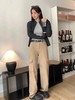 D121031冬季新款立领双拉链针织开衫毛衣显瘦百搭针织外套 商品缩略图11