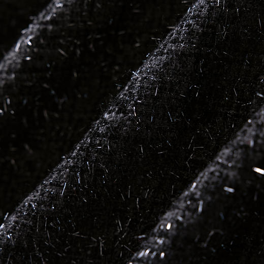 「高货wl」全新升级【铂金会员441/天猫599/差价158】(99332)洛诗琳2025小香风长毛工艺粗花呢外轻奢A字半身裙两件套 商品图4