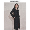 MAXRIENY【商场同款-节庆穿搭】黑金小香羊毛外套女气质高级感(货号:MC85JA759) 商品缩略图2