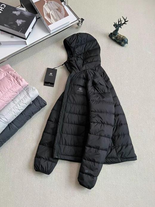 D121013冬季男女户外旅行蓬松保暖连帽轻薄羽绒服 商品图8